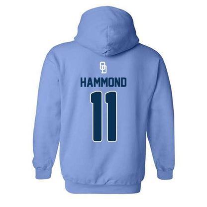 Old Dominion - NCAA Baseball : Tahraun Hammond - Replica Shersey Hooded Sweatshirt