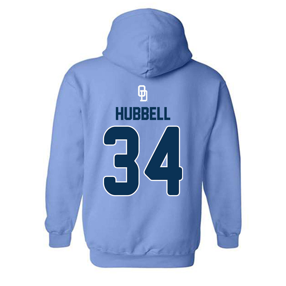 Old Dominion - NCAA Baseball : Ethan Hubbell - Replica Shersey Hooded Sweatshirt-1
