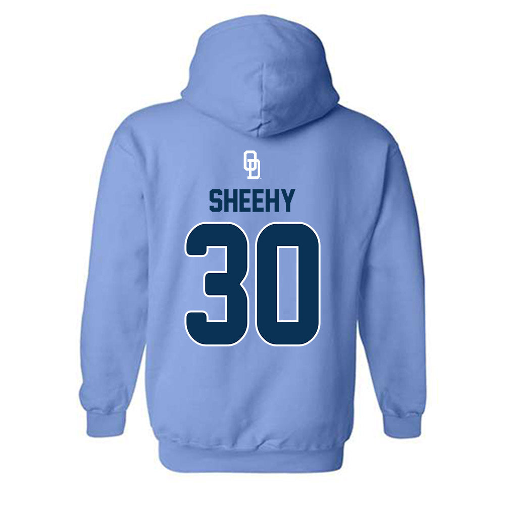 Old Dominion - NCAA Baseball : Ryan Sheehy - Replica Shersey Hooded Sweatshirt-1
