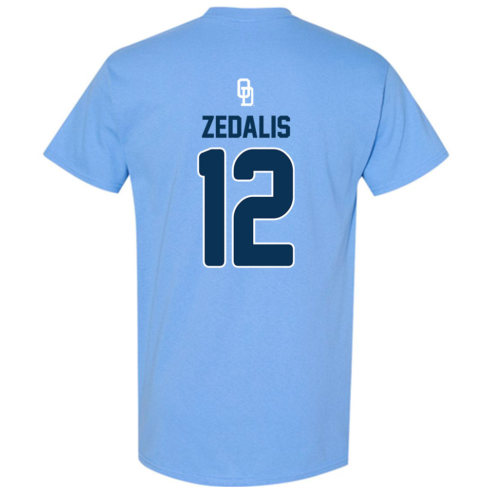 Old Dominion - NCAA Baseball : Tyler Zedalis - Replica Shersey T-Shirt