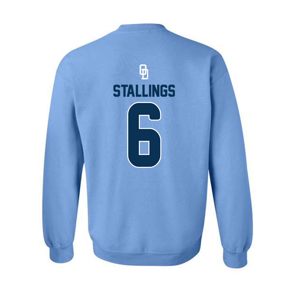 Old Dominion - NCAA Baseball : Maverick Stallings - Replica Shersey Crewneck Sweatshirt-1