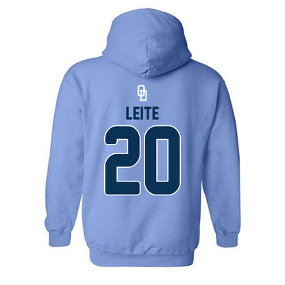 Old Dominion - NCAA Baseball : Zach Leite - Replica Shersey Hooded Sweatshirt