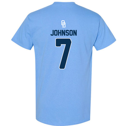 Old Dominion - NCAA Baseball : Will Johnson - Replica Shersey T-Shirt-1