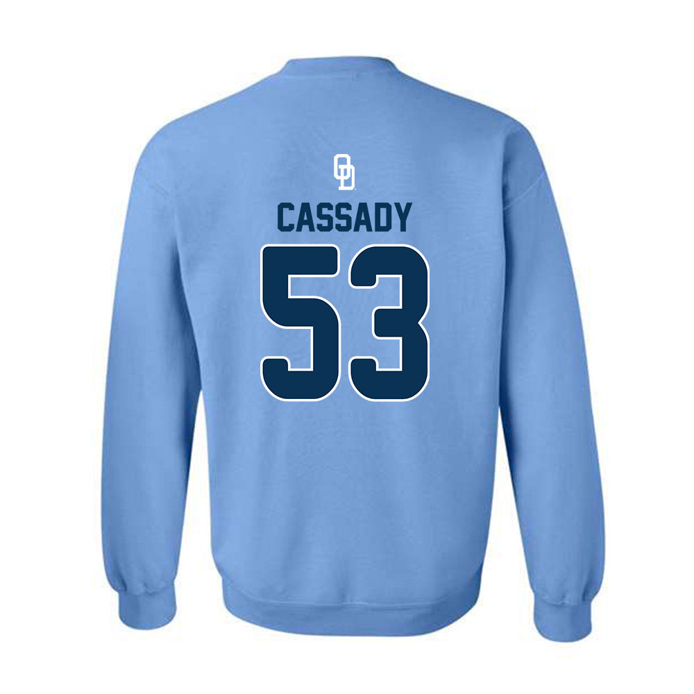 Old Dominion - NCAA Baseball : Jay Cassady - Replica Shersey Crewneck Sweatshirt