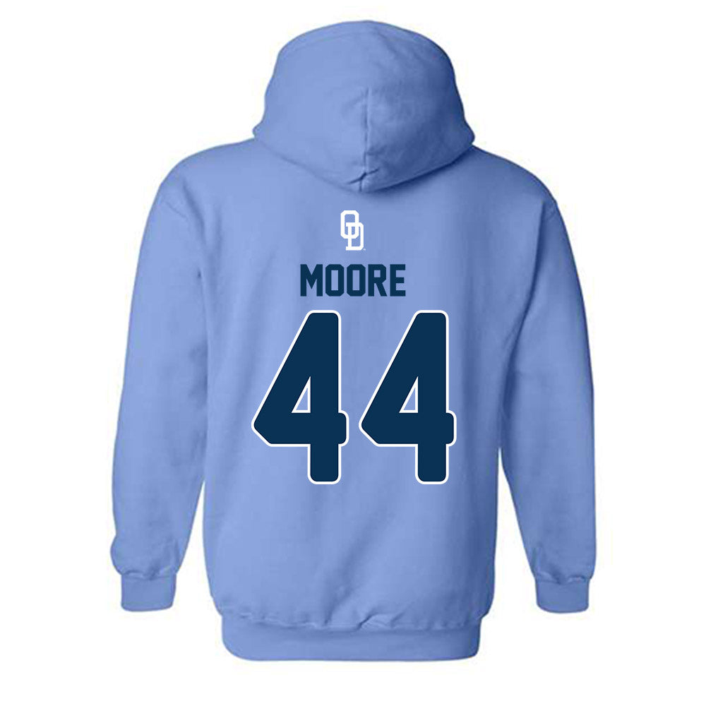 Old Dominion - NCAA Baseball : Ben Moore - Replica Shersey Hooded Sweatshirt