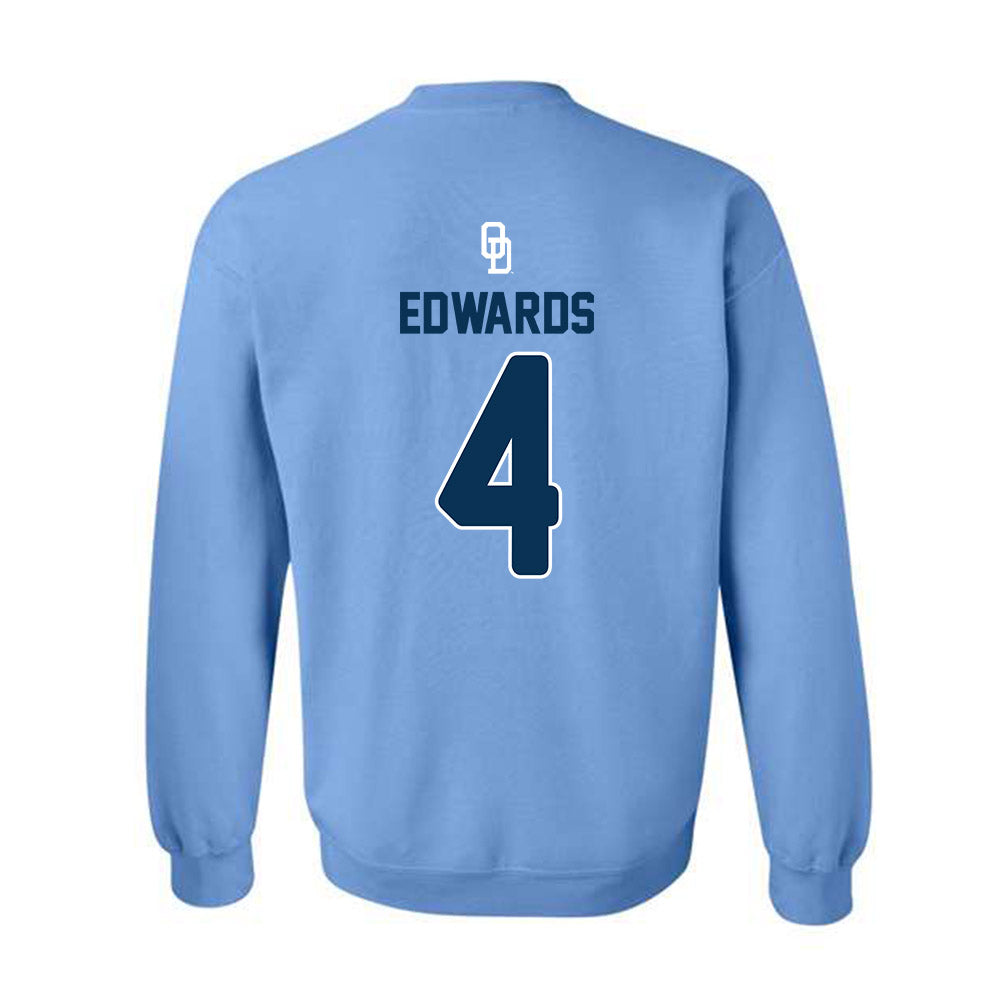 Old Dominion - NCAA Baseball : Kyle Edwards - Replica Shersey Crewneck Sweatshirt-1