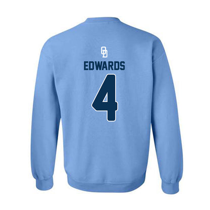 Old Dominion - NCAA Baseball : Kyle Edwards - Replica Shersey Crewneck Sweatshirt-1