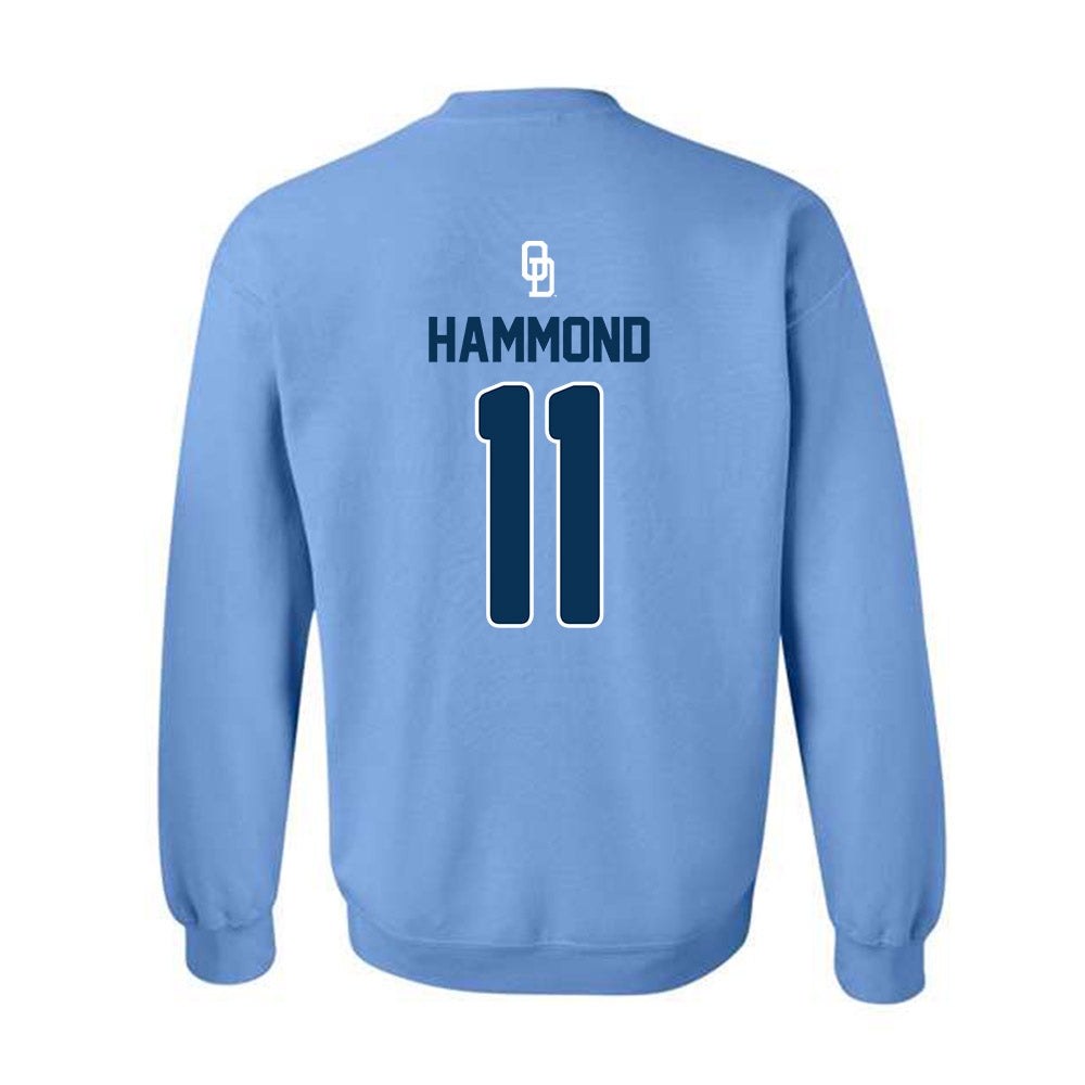 Old Dominion - NCAA Baseball : Tahraun Hammond - Replica Shersey Crewneck Sweatshirt