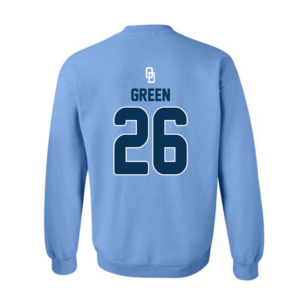 Old Dominion - NCAA Baseball : Rocky Green - Replica Shersey Crewneck Sweatshirt