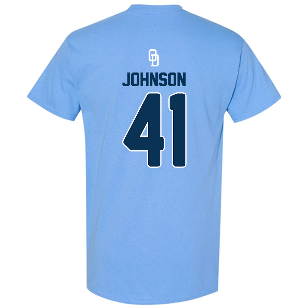 Old Dominion - NCAA Baseball : Patrick Johnson - Replica Shersey T-Shirt-1