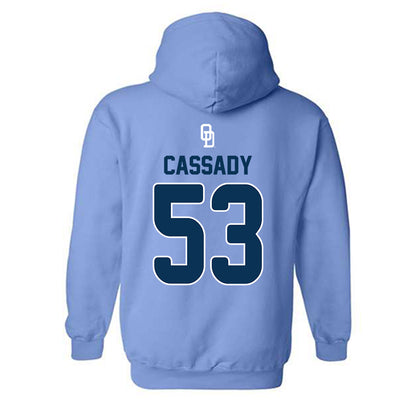 Old Dominion - NCAA Baseball : Jay Cassady - Replica Shersey Hooded Sweatshirt