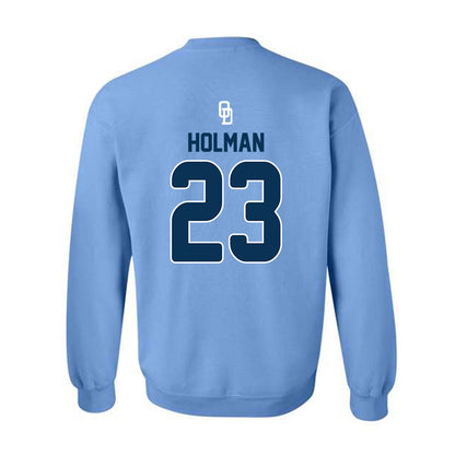 Old Dominion - NCAA Baseball : Evan Holman - Replica Shersey Crewneck Sweatshirt-1