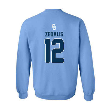 Old Dominion - NCAA Baseball : Tyler Zedalis - Replica Shersey Crewneck Sweatshirt