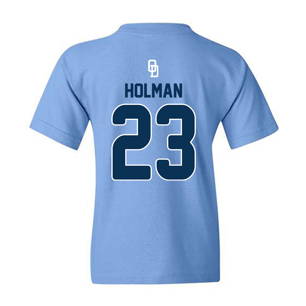 Old Dominion - NCAA Baseball : Evan Holman - Replica Shersey Youth T-Shirt-1