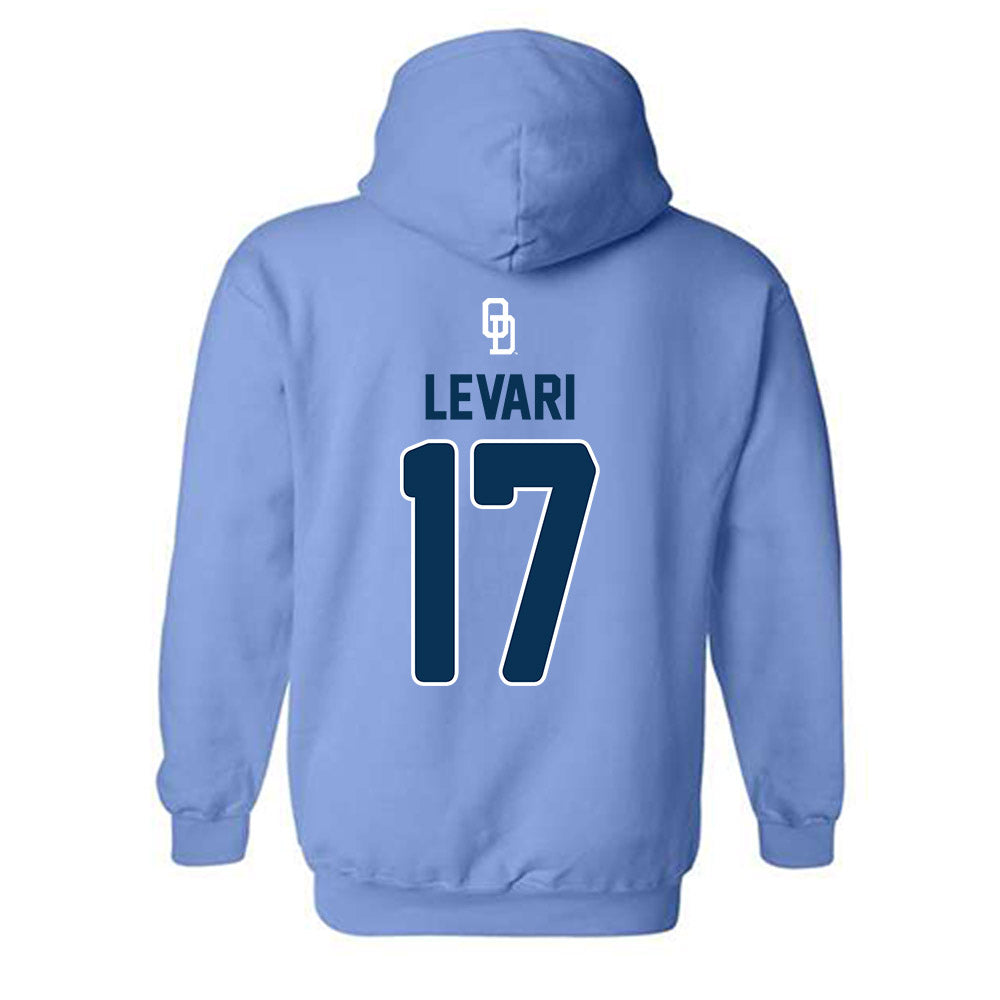 Old Dominion - NCAA Baseball : Marco Levari - Replica Shersey Hooded Sweatshirt