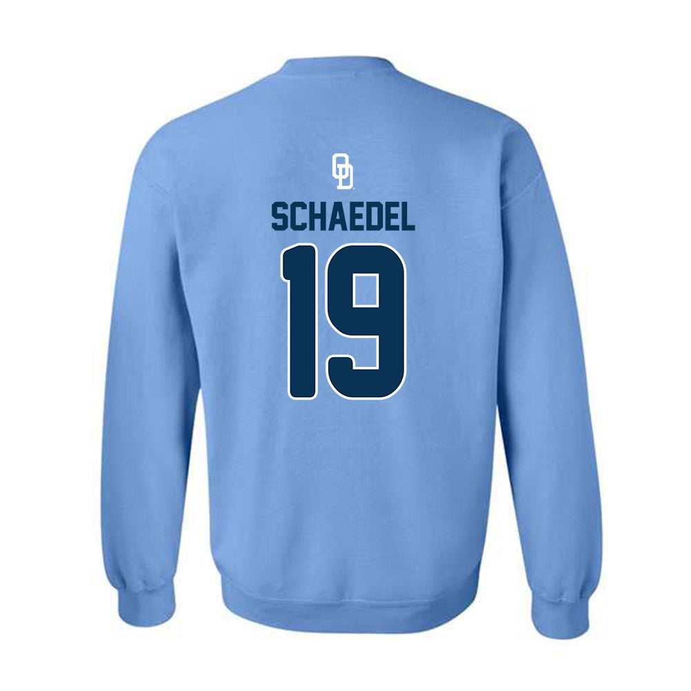 Old Dominion - NCAA Baseball : Tanner Schaedel - Replica Shersey Crewneck Sweatshirt-1