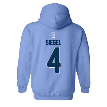 Old Dominion - NCAA Baseball : Bennett Siegel - Replica Shersey Hooded Sweatshirt-1