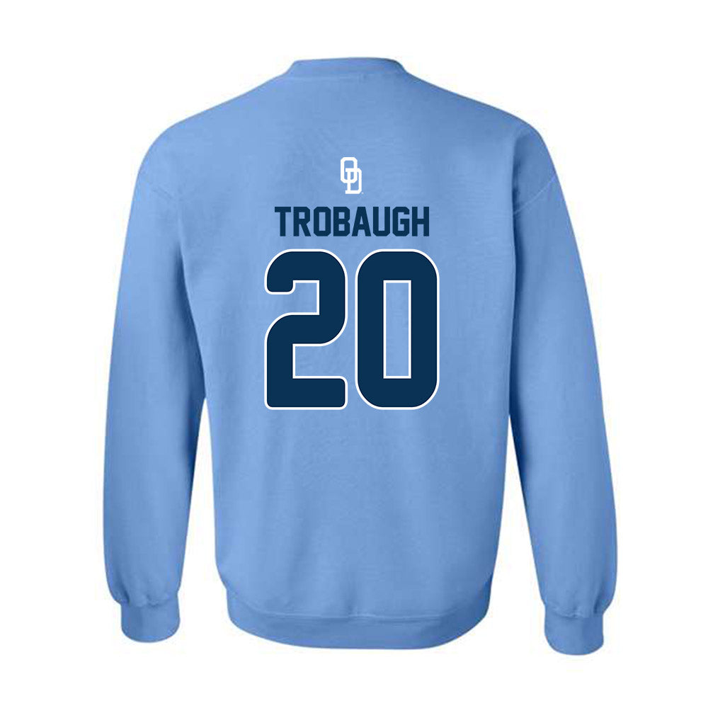 Old Dominion - NCAA Baseball : Hutson Trobaugh - Replica Shersey Crewneck Sweatshirt