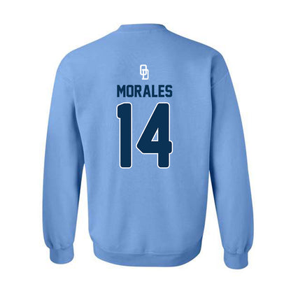 Old Dominion - NCAA Baseball : Efrain Morales - Replica Shersey Crewneck Sweatshirt-1
