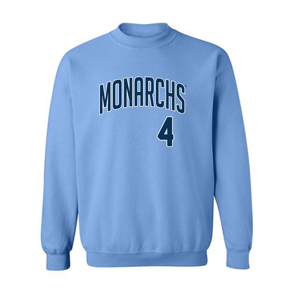 Old Dominion - NCAA Baseball : Bennett Siegel - Replica Shersey Crewneck Sweatshirt-0