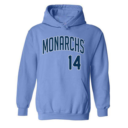 Old Dominion - NCAA Baseball : Efrain Morales - Replica Shersey Hooded Sweatshirt-0