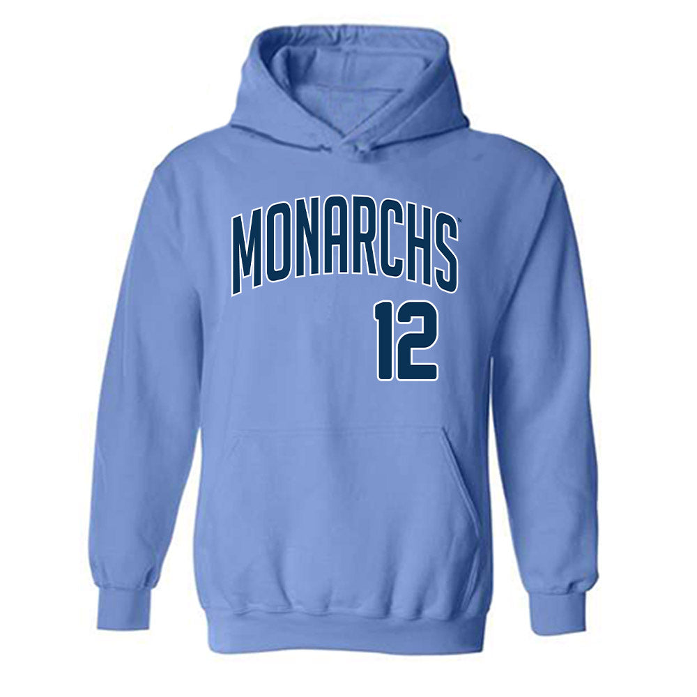 Old Dominion - NCAA Baseball : Tyler Zedalis - Replica Shersey Hooded Sweatshirt