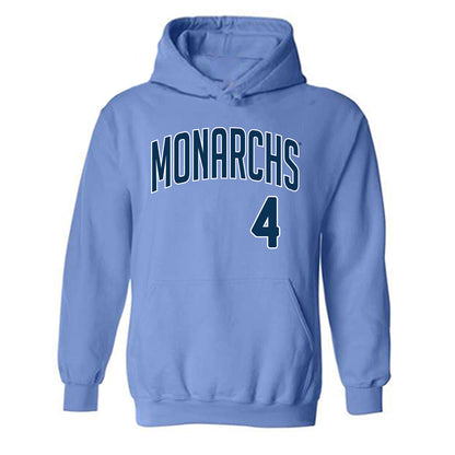 Old Dominion - NCAA Baseball : Bennett Siegel - Replica Shersey Hooded Sweatshirt-0