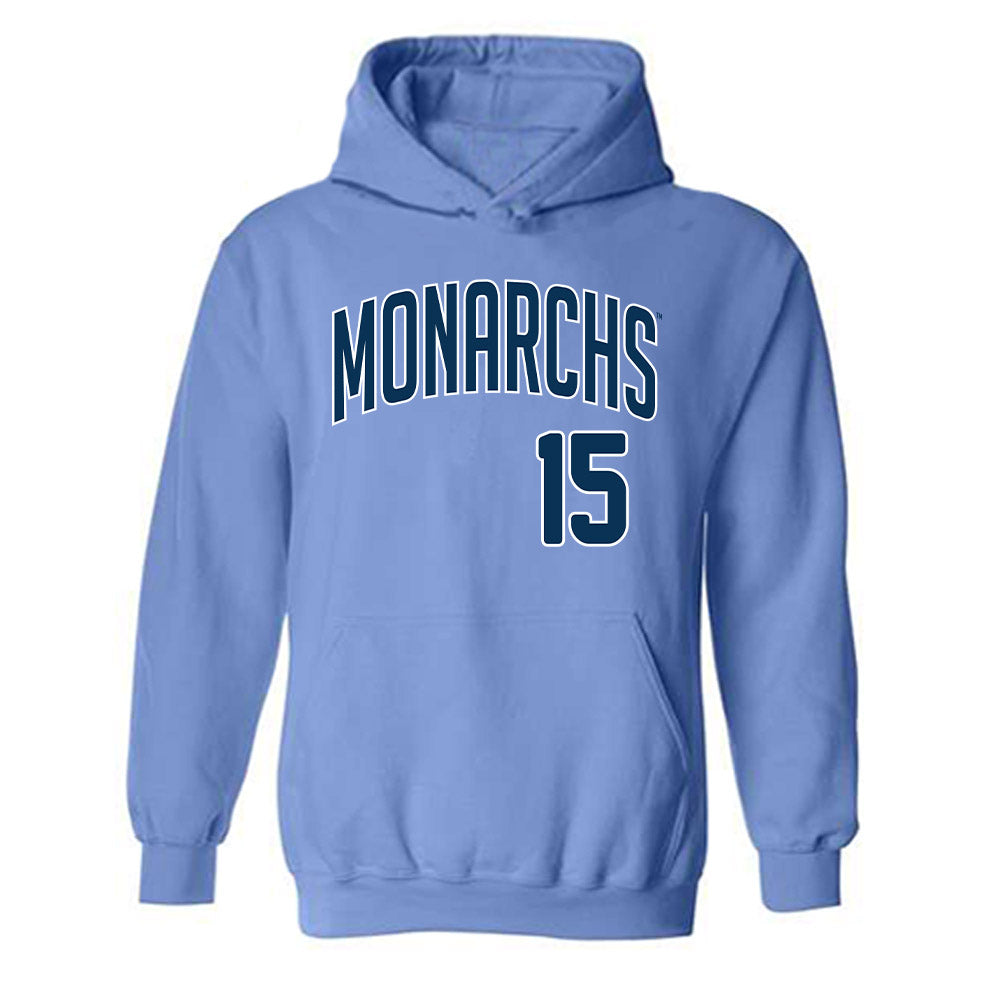 Old Dominion - NCAA Baseball : rowan masse - Replica Shersey Hooded Sweatshirt
