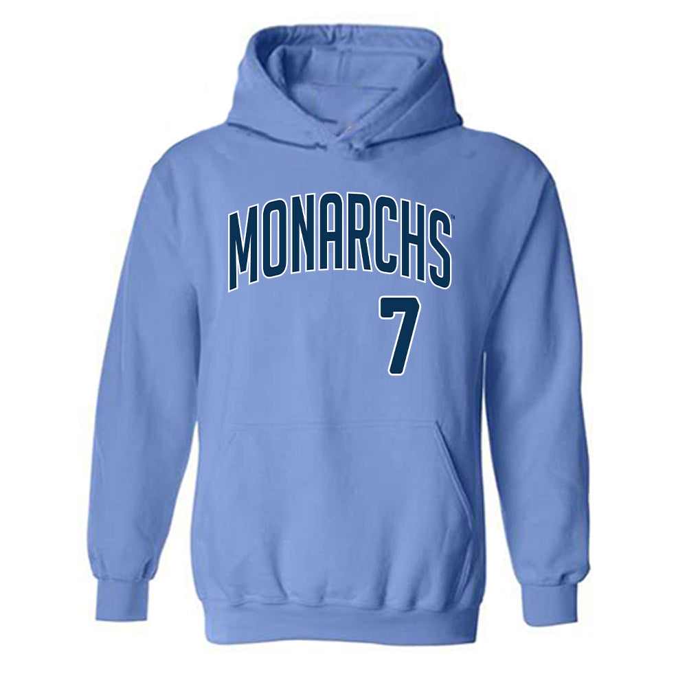 Old Dominion - NCAA Baseball : Will Johnson - Replica Shersey Hooded Sweatshirt-0