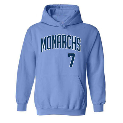 Old Dominion - NCAA Baseball : Will Johnson - Replica Shersey Hooded Sweatshirt-0