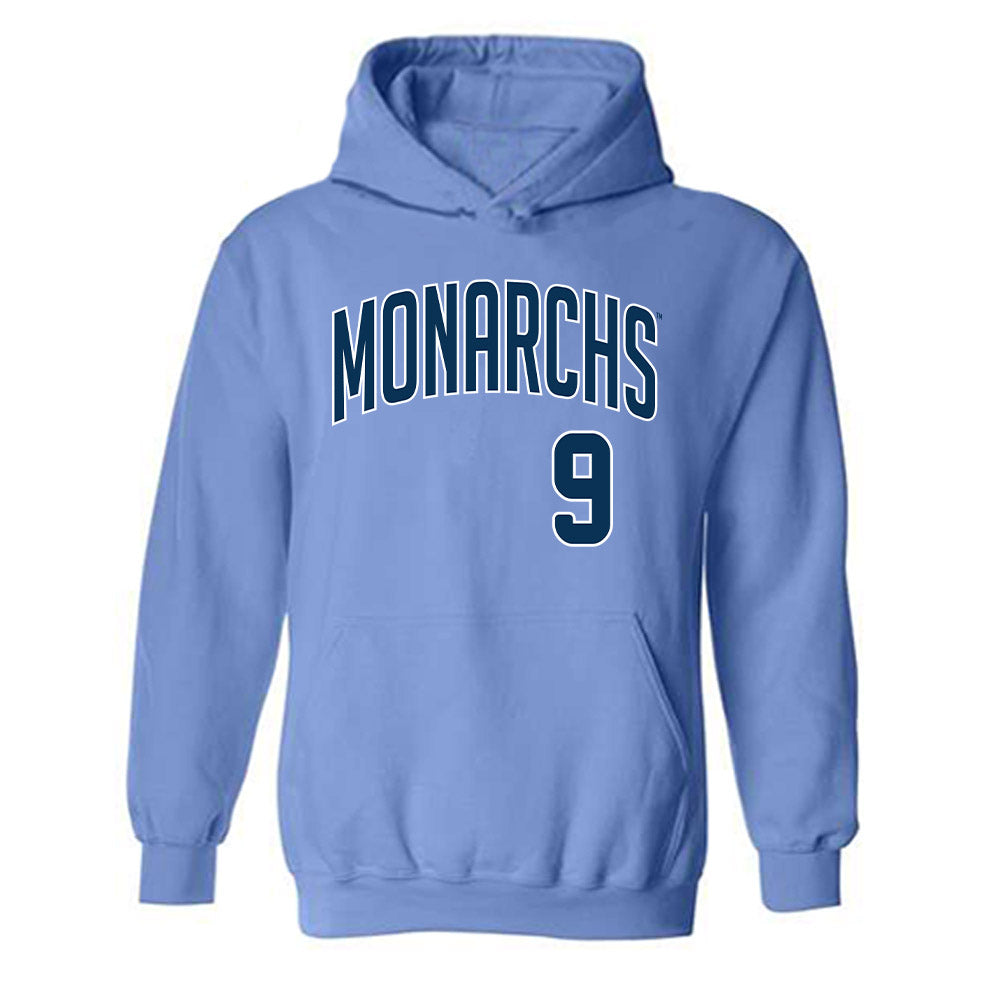 Old Dominion - NCAA Baseball : Francis Wright - Replica Shersey Hooded Sweatshirt