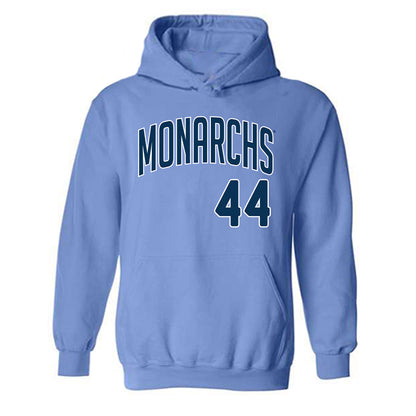 Old Dominion - NCAA Baseball : Christopher Cavalcante - Replica Shersey Hooded Sweatshirt-0