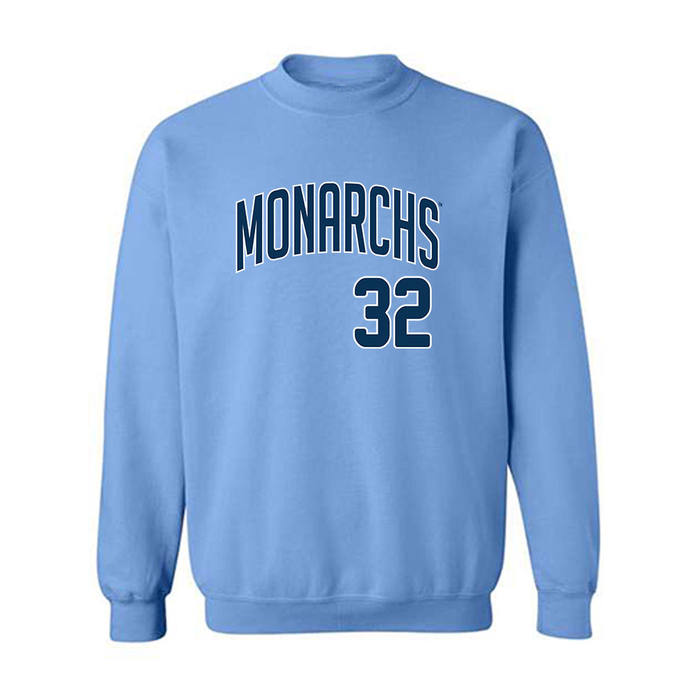 Old Dominion - NCAA Baseball : Darin Kuskie - Replica Shersey Crewneck Sweatshirt-0