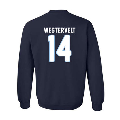 Old Dominion - NCAA Women's Lacrosse : Anna Westervelt - Replica Shersey Crewneck Sweatshirt-1