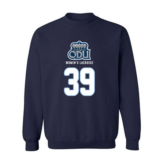 Old Dominion - NCAA Women's Lacrosse : Saoirse O'Connof - Replica Shersey Crewneck Sweatshirt-0