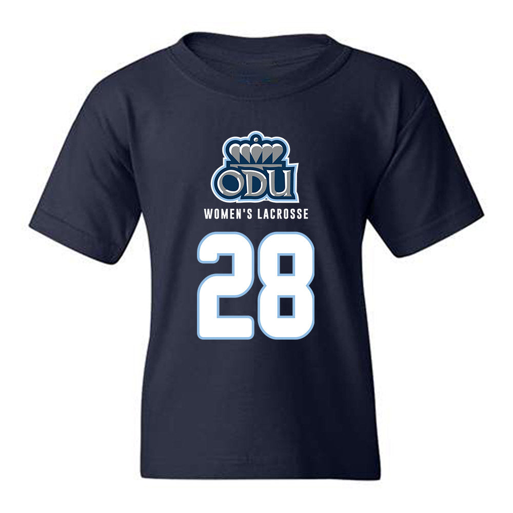 Old Dominion - NCAA Women's Lacrosse : Ciena Souhrada - Replica Shersey Youth T-Shirt-0