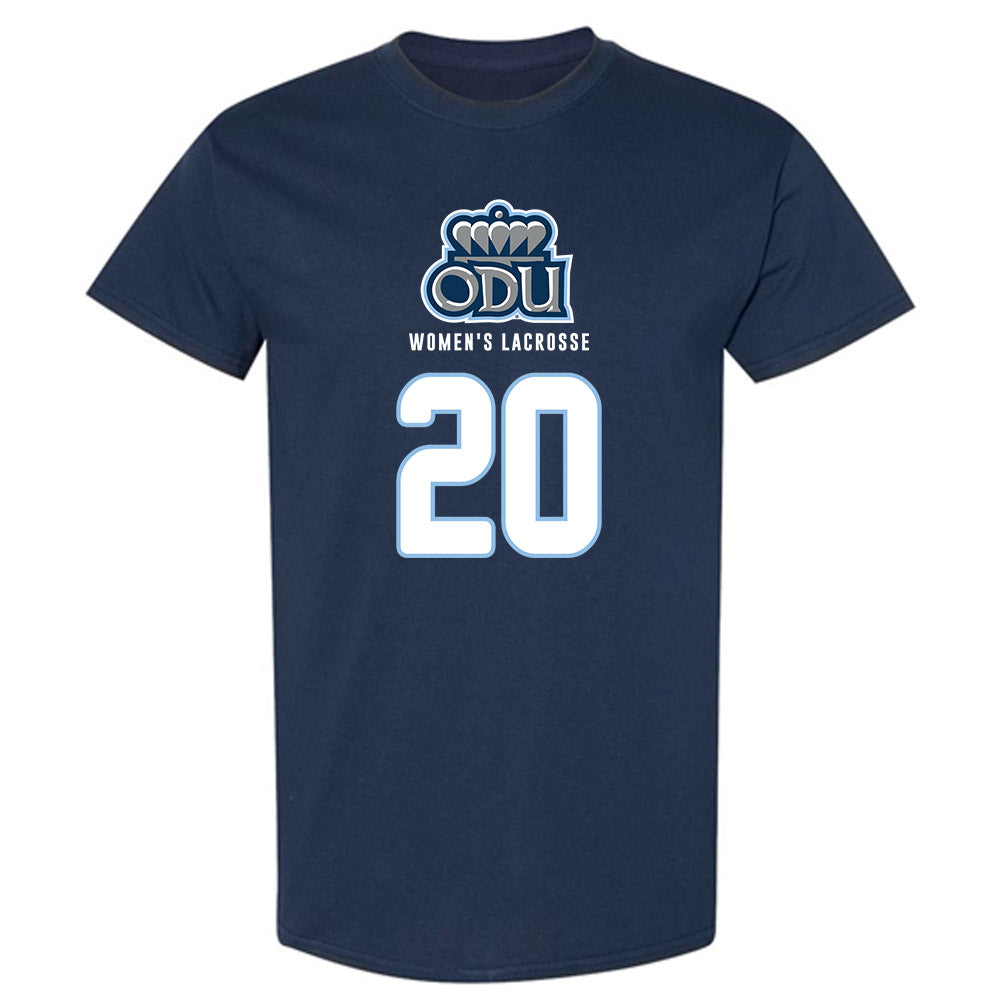 Old Dominion - NCAA Women's Lacrosse : Macy Steinwedel - Replica Shersey T-Shirt-0