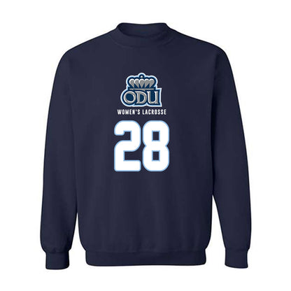 Old Dominion - NCAA Women's Lacrosse : Ciena Souhrada - Replica Shersey Crewneck Sweatshirt-0