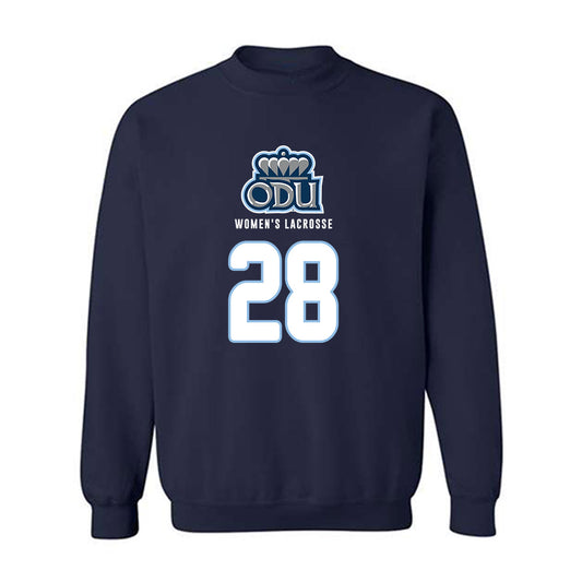 Old Dominion - NCAA Women's Lacrosse : Ciena Souhrada - Replica Shersey Crewneck Sweatshirt-0
