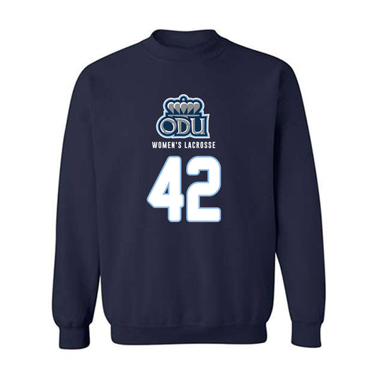Old Dominion - NCAA Women's Lacrosse : Audrey Beck - Replica Shersey Crewneck Sweatshirt-0