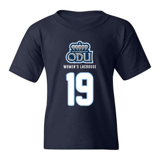 Old Dominion - NCAA Women's Lacrosse : Sophia Licardi - Replica Shersey Youth T-Shirt-0
