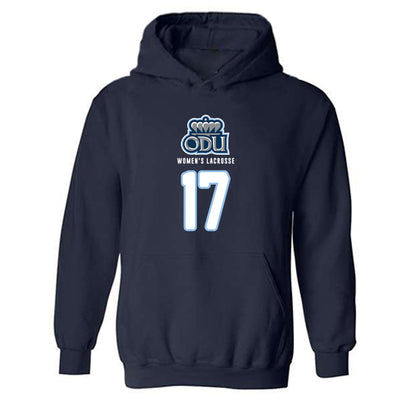 Old Dominion - NCAA Women's Lacrosse : Aryanna Branch - Replica Shersey Hooded Sweatshirt-0