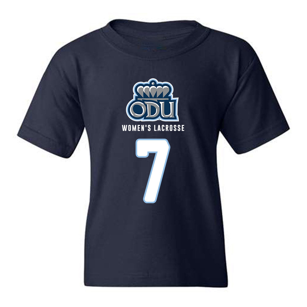 Old Dominion - NCAA Women's Lacrosse : Brooke Frishman - Replica Shersey Youth T-Shirt