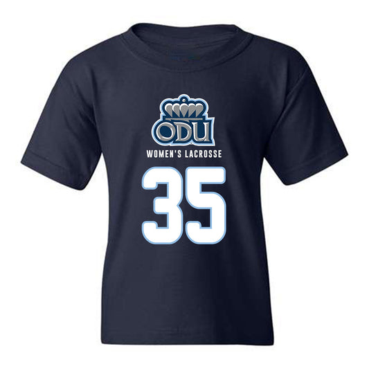 Old Dominion - NCAA Women's Lacrosse : Sydney Taylor - Replica Shersey Youth T-Shirt