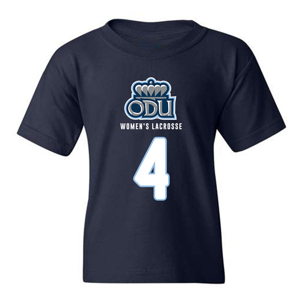 Old Dominion - NCAA Women's Lacrosse : Megan Hopfensperger - Replica Shersey Youth T-Shirt