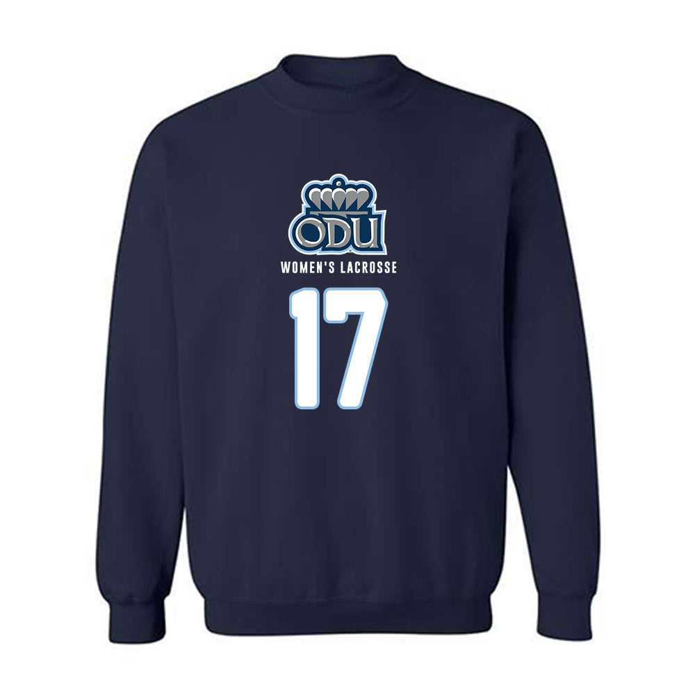 Old Dominion - NCAA Women's Lacrosse : Aryanna Branch - Replica Shersey Crewneck Sweatshirt-0