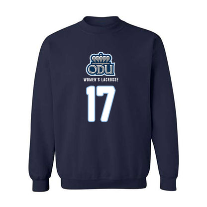 Old Dominion - NCAA Women's Lacrosse : Aryanna Branch - Replica Shersey Crewneck Sweatshirt-0