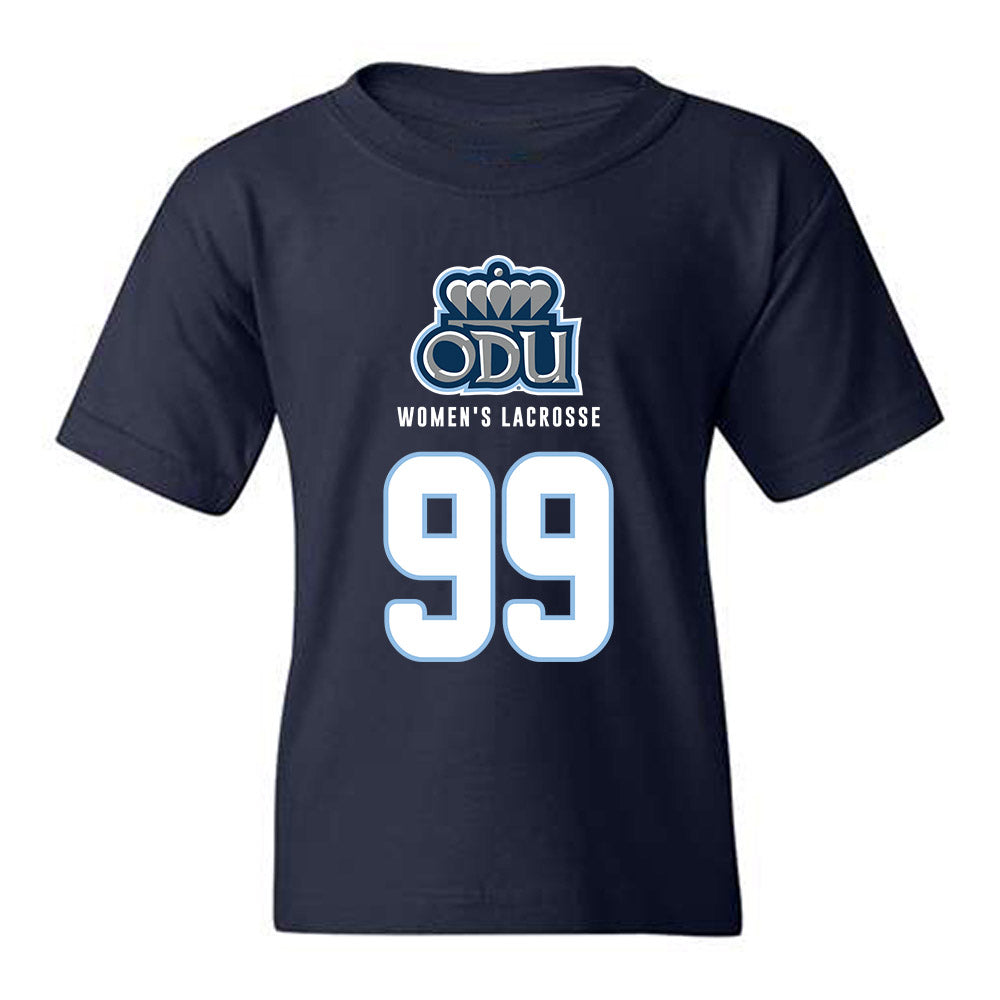 Old Dominion - NCAA Women's Lacrosse : Ava Salinas - Replica Shersey Youth T-Shirt-0