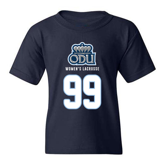 Old Dominion - NCAA Women's Lacrosse : Ava Salinas - Replica Shersey Youth T-Shirt-0