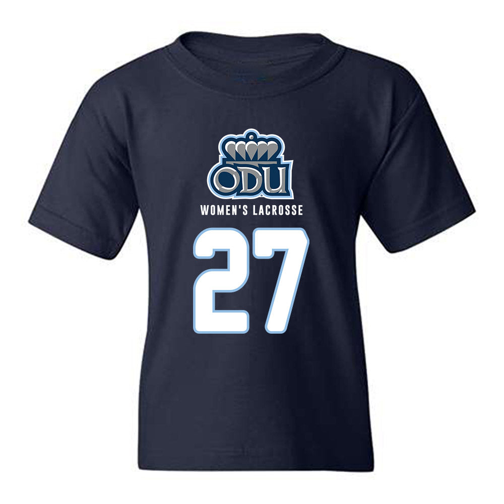 Old Dominion - NCAA Women's Lacrosse : Peyton Marohl - Replica Shersey Youth T-Shirt-0